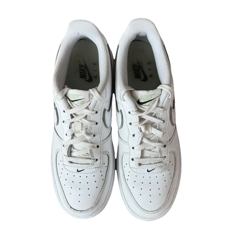 Nike Air Force‎ 1 GS AF1 Low White Honeydew Youth SIZE 7 Casual Shoes CT3839-108